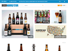 Tablet Screenshot of beernavigator.com